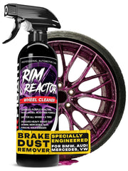 Carfidant Rim Reactor front bottle showing label and spray design for easy application