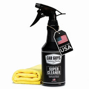 CarGuys bottle front packaging showing label and size, quick identification benefit