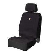 Carhartt front seat cover full view showing robust protection and easy cleaning