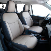 Carlimeki front seats installed on Maverick showing tailored fit and upgraded look