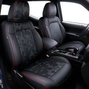 Carlimeki front seats full view showing tailored fit and upgraded look
