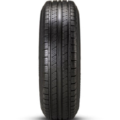 Carlisle Radial Trail HD closeup of tread pattern highlighting longer wear benefits