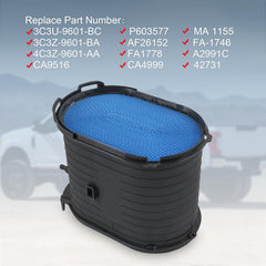 CARMOCAR rigid plastic frame detail preventing warping and ensuring seal