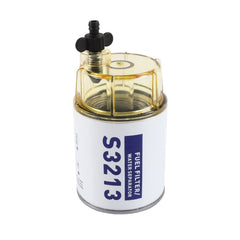 CARMOCAR S3213 front assembly showing bowl and filter, improves fuel cleanliness