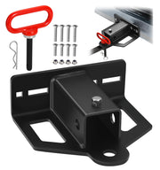 CAROD front view of assembled hitch showing compact design and durable finish