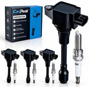 CARPEAK front packaging showing coil packs and spark plugs for quick parts identification and confidence