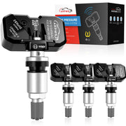 CARPMS TPMS sensor front view showing compact durable housing and clear labeling for fitment