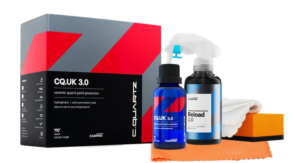 CARPRO front packaging showing kit contents and professional finish benefits