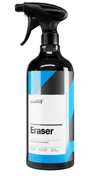 CARPRO Eraser front label on 1L bottle showing product branding and purpose