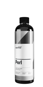 CARPRO bottle front label showing product and size benefits