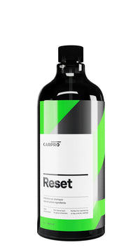 CARPRO Reset front label showing product name and liter size for clear identification and benefit
