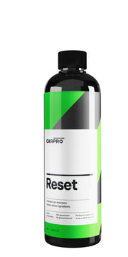 CARPRO Reset front label showing bottle and product details for easy identification and trust