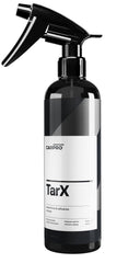 CARPRO TarX front bottle showing label and capacity, highlights easy identification