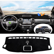CARTIST dash cover front view showing full dashboard fit and protection benefits