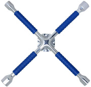 CARTMAN front view of cross lug wrench showing full tool for reliable torque