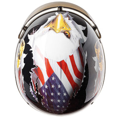 CARTMAN helmet interior liner close-up showing padded EPS for impact absorption