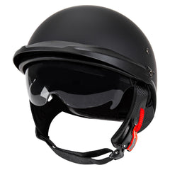 CARTMAN front view showing matte black finish and DOT label for confident protection
