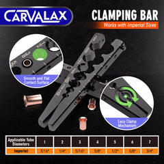 CARVALAX forged body and ergonomic handle showing comfortable control