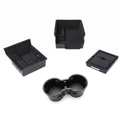 Carwiner front console overview showing organized compartments and quick access benefit