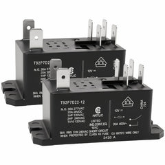 Casalytics front view of panel-mount relay showing labeling and terminals, for clear identification
