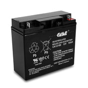 Casil front label on replacement battery showing fit and model compatibility