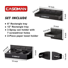 CASOMAN close-up of rubber-coated magnet pad protecting metal surfaces
