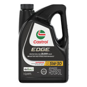 Castrol EDGE front bottle view showing product and brand benefits