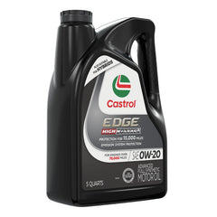 Castrol EDGE bottle cap close-up showing secure seal and freshness