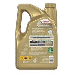 Close-up of Castrol EDGE viscosity texture highlighting stable film strength