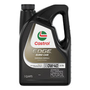 Castrol EDGE Euro front packaging showing bottle and label, brand protection benefit
