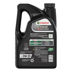 Castrol EDGE oil texture close-up highlighting smooth synthetic protection