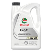 Castrol GTX front label showing product and benefits
