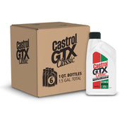 Castrol bottle front label showing product name and grade, clear identification benefit