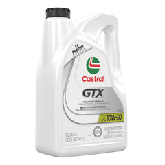Castrol GTX being poured into an engine offering clean flow