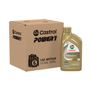Castrol Power1 front packaging showing brand and quart size for reliable performance