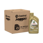 Castrol Power1 V-Twin front label showing product identity and benefits