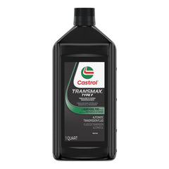 Castrol Transmax Type F label close-up highlighting Ford ESW-M2C-33F/33G approvals for confidence