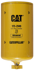 CAT 175-2949 front view showing label and mounting threads, ensuring correct part fit