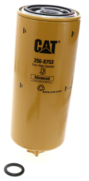 CAT 2568753 front view showing canister and mounting, highlighting durability