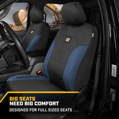 CAT Flexfit side stitching detail, airbag-compatible safety