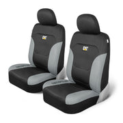 CAT front seat covers front view showing fit and protection benefits