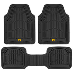 CAT front mats overhead view showing full coverage and durable protection
