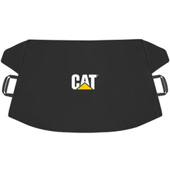 CAT front view of windshield cover showing full coverage and easy removal benefit