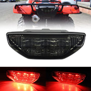 Cavauu front view tail light showing fit and bright output benefit