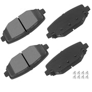 cciyu rear brake pads kit front packaging showing contents and fitment