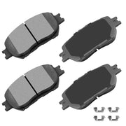 cciyu packaging showing D908 front pads and kit, highlights correct replacement