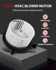 cciyu fan wheel close-up showing balanced blades for quieter operation