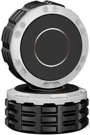 CCkasese front view of replacement knobs showing clean OEM look and fit