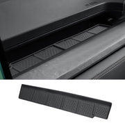 CDEFG front passenger console tray installed showing neat storage benefit