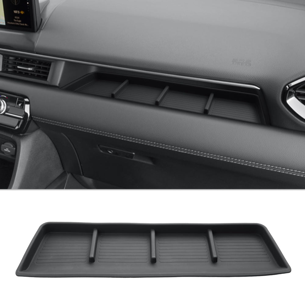 CDEFG front view installed in Pilot center console shows neat passenger storage benefits